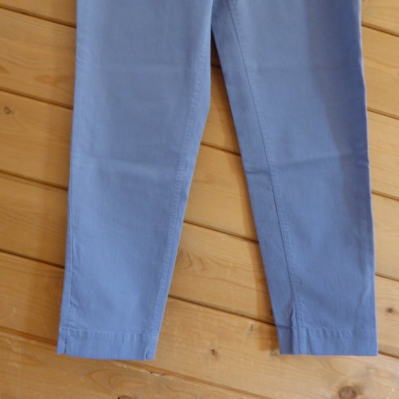Soft Surroundings Pastel Blue Waistband Pull On Casual Ankle Pants 29228 S - Picture 5 of 11